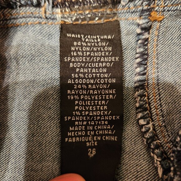 1822 Denim Maternity Ankle Skinny Jeans - Picture 5 of 13